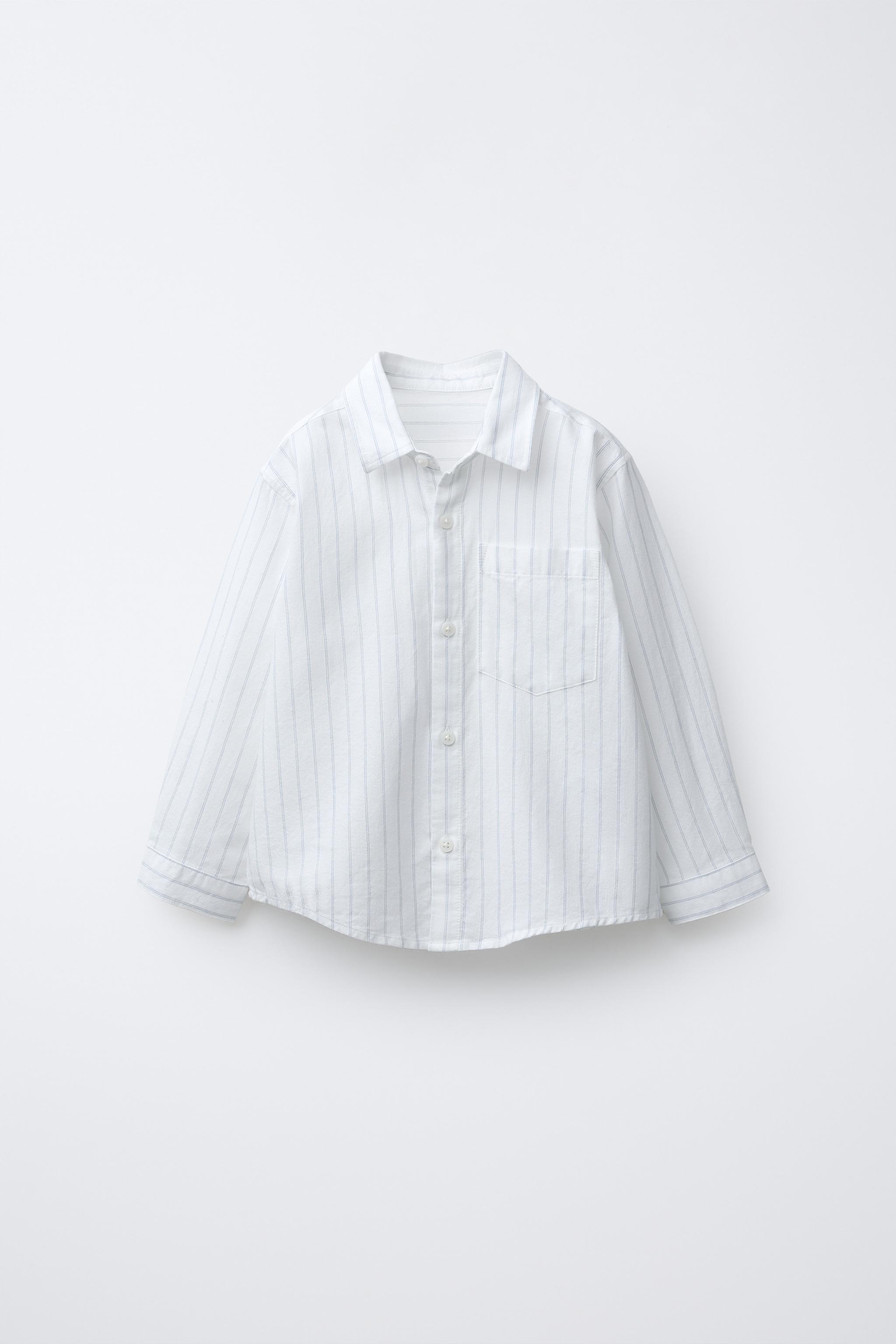 CHEMISE CHAUDE À RAYURES